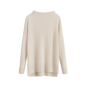 Cuyana Single-Origin Cashmere Funnel Neck Ženske Džemperi Bijele | FPB1958NL