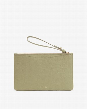 Cuyana Slim Wristlet Ženske Novčanici Zelene | YST4775WJ