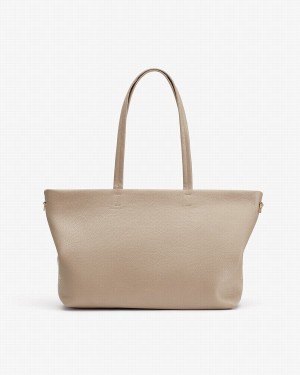 Cuyana Small Easy Zipper Ženske Torbica Tote Sive | NBI2269RH