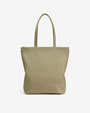 Cuyana Tall Easy Zipper Ženske Torbica Tote Zelene | JLS8115GY