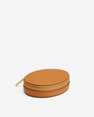 Cuyana Travel Jewelry Ženske Make-Up Bags Žute | DXI1187LC