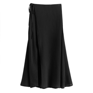 Cuyana Wrap Maxi Cover Up Ženske Suknje Crne | FIH3358EX