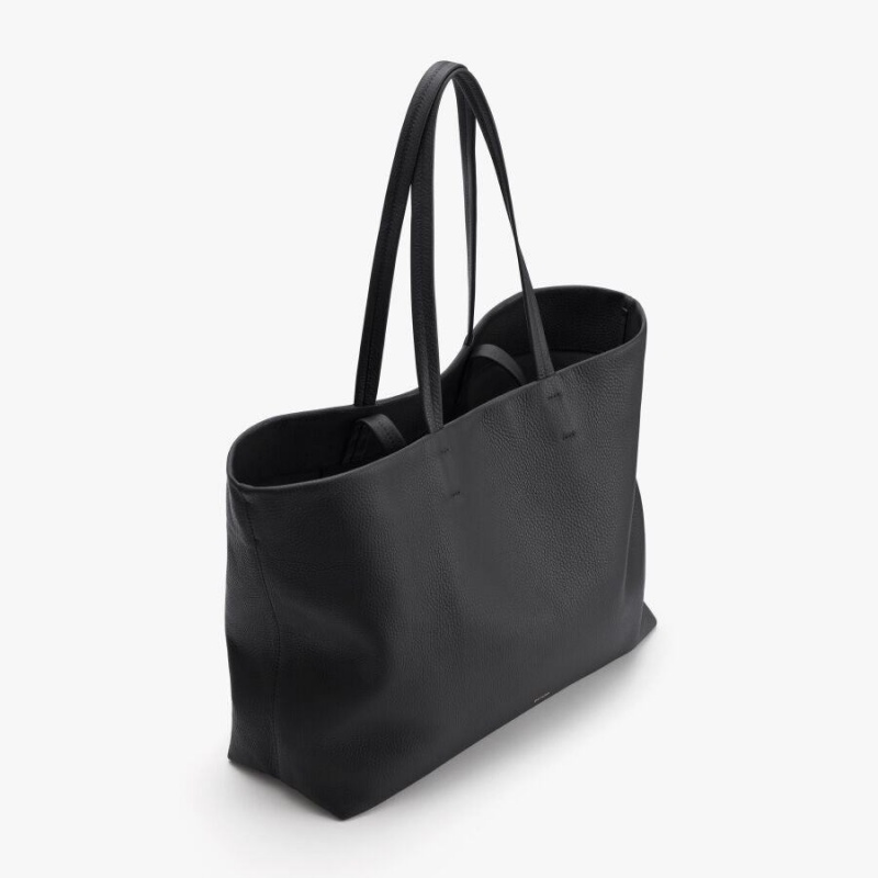 Cuyana Classic Easy Ženske Torbica Tote Crne | PTM4583KQ