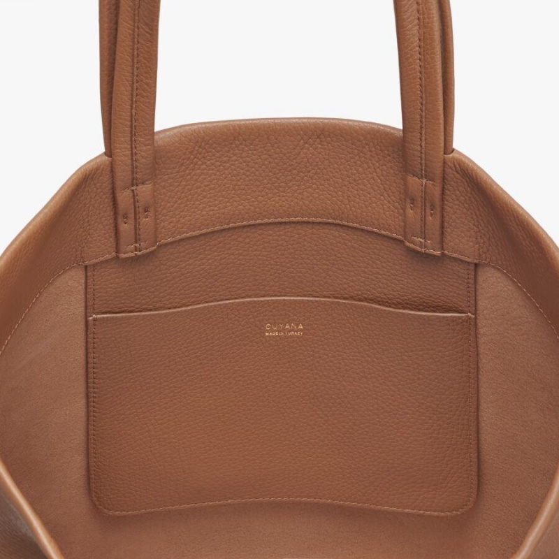 Cuyana Classic Easy Ženske Torbica Tote Smeđe | KPR8425KK