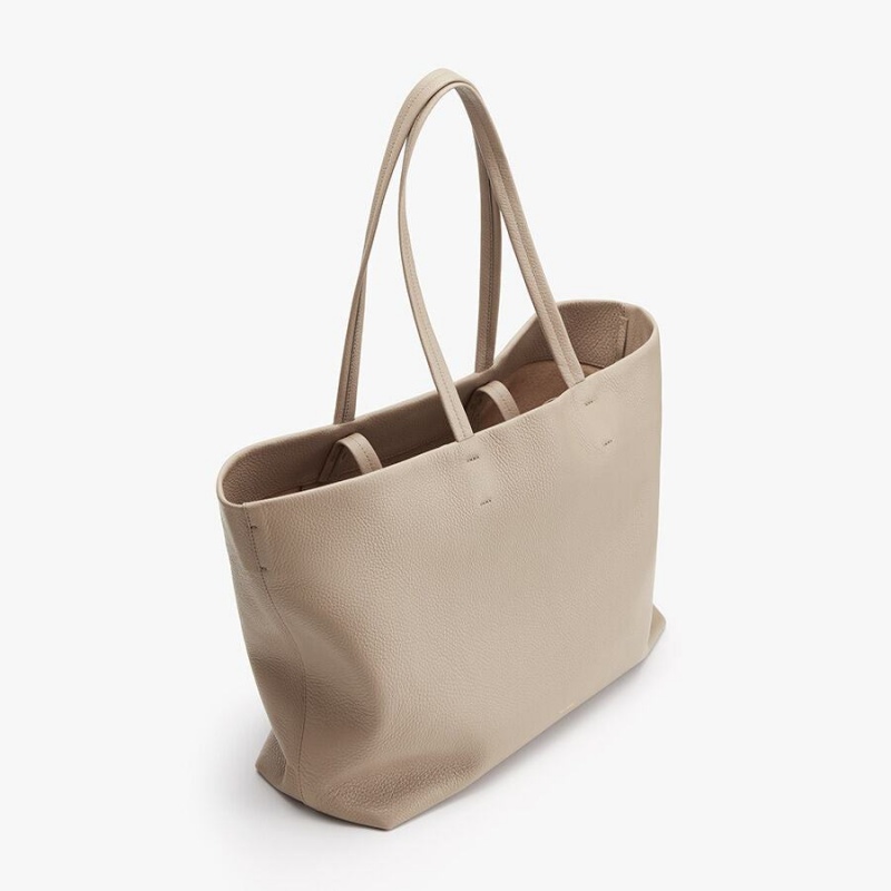 Cuyana Classic Easy Ženske Torbica Tote Sive | QMW4776MO