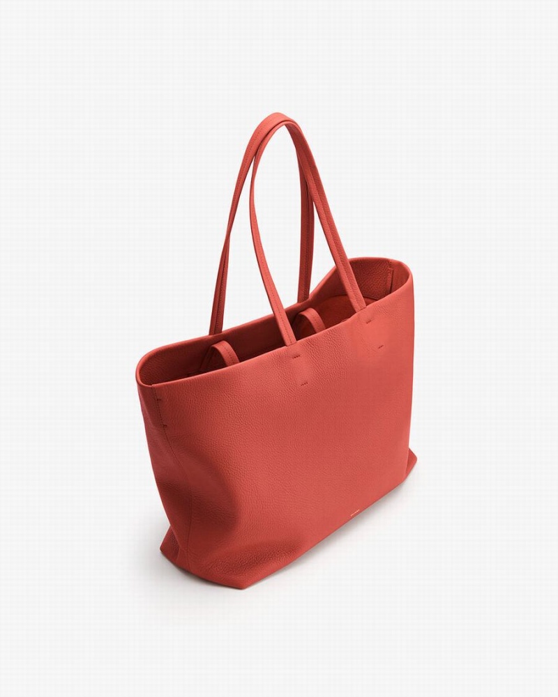 Cuyana Classic Easy Ženske Torbica Tote Tamno Koraljne | XDI7920XM