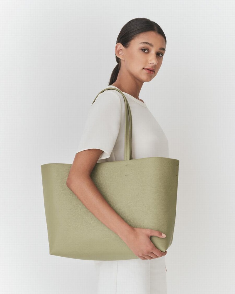 Cuyana Classic Easy Ženske Torbica Tote Zelene | XQN756GC