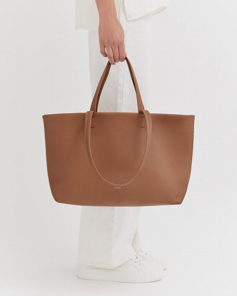 Cuyana Small Easy Ženske Torbica Tote Smeđe | BEZ5821ES