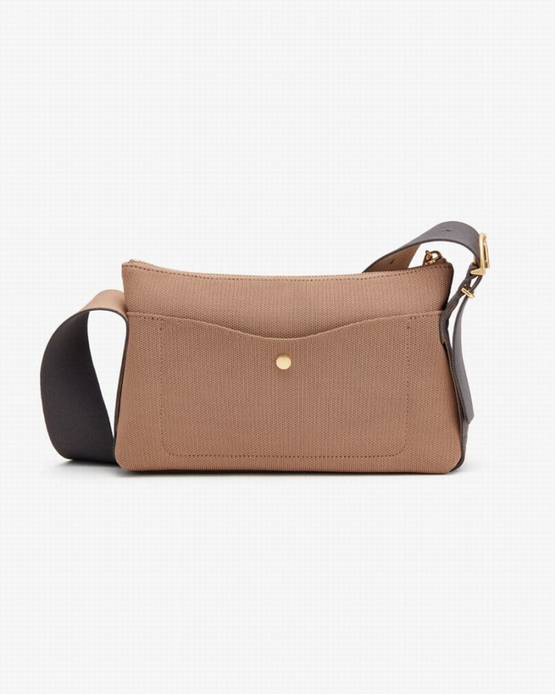 Cuyana Small Sling Ženske Torba Crossbody Kaki Boja | VPF3040RQ