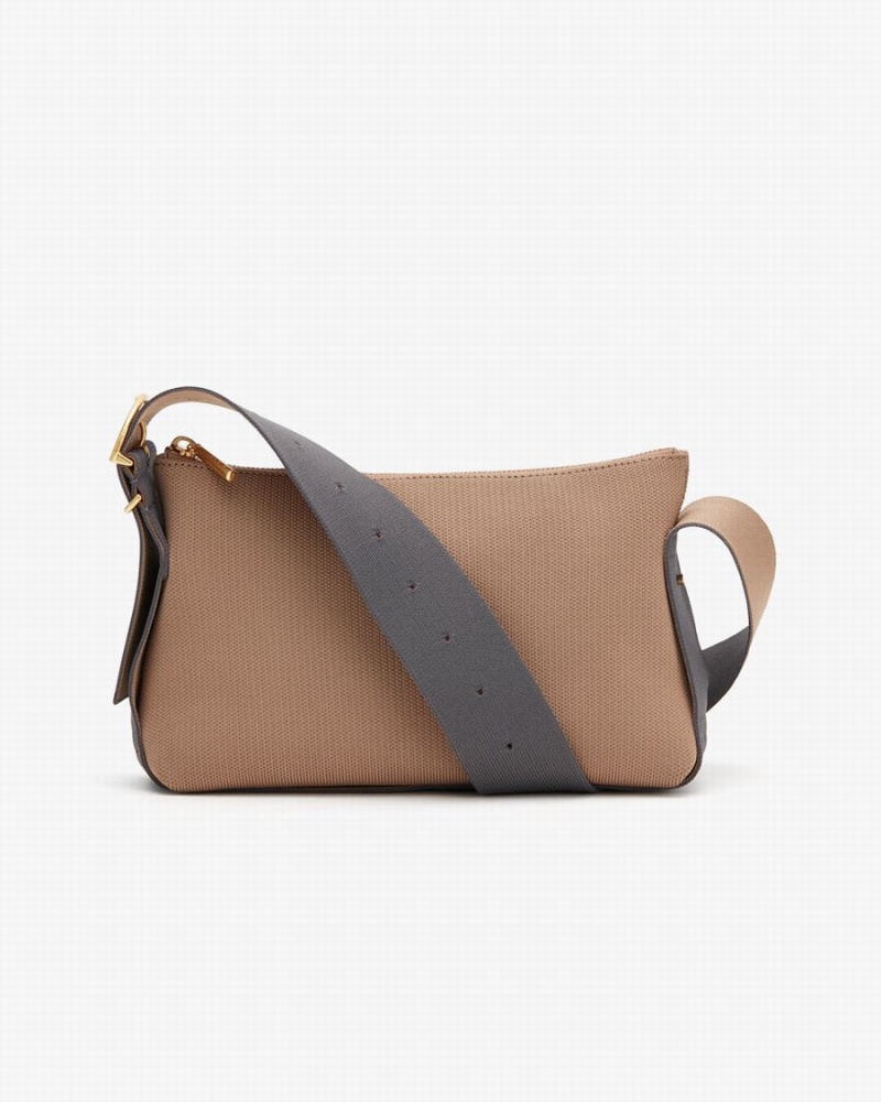 Cuyana Small Sling Ženske Torba Crossbody Kaki Boja | VPF3040RQ