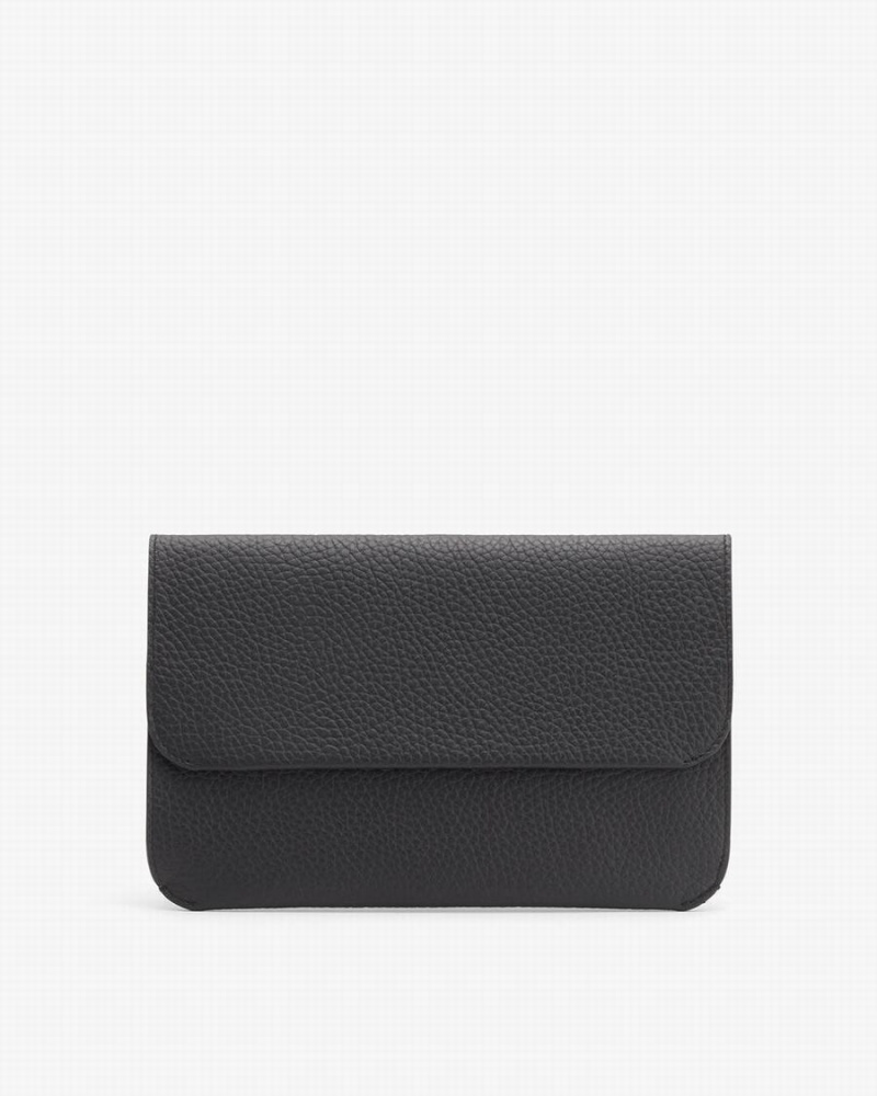 Cuyana System Flap Ženske Clutch Torbe Crne | WLQ2514SZ