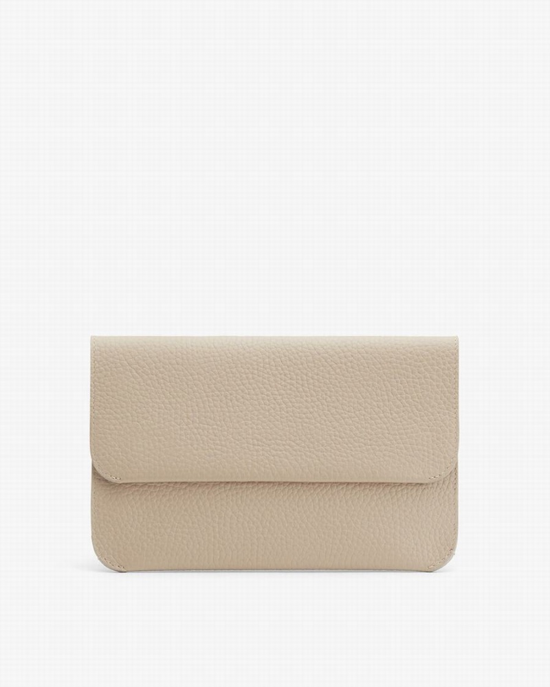 Cuyana System Flap Ženske Clutch Torbe Sive | SMK2814QM