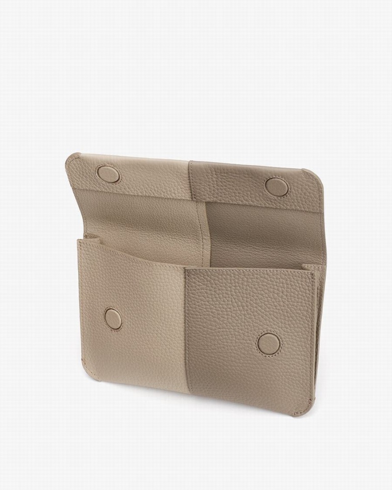 Cuyana System Flap Ženske Clutch Torbe Sive | IAO4162OZ