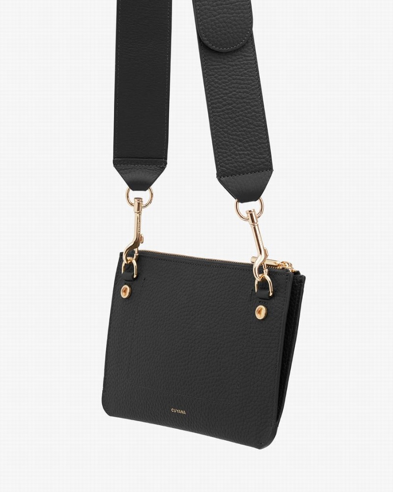 Cuyana System Zipper Ženske Pouches Crne | CAS3384XW